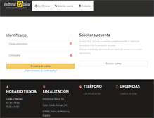 Tablet Screenshot of electromat.com
